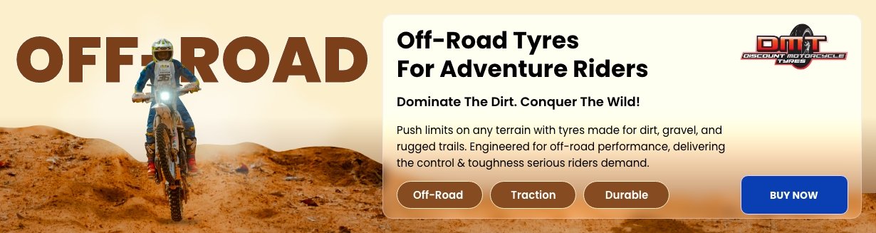 Off road motorcycle tyres